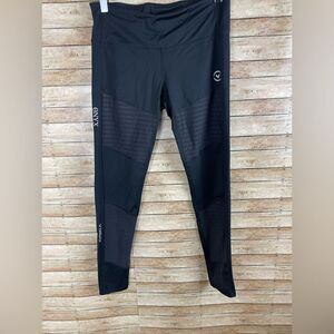 Virus onyx black compression leggings size medium